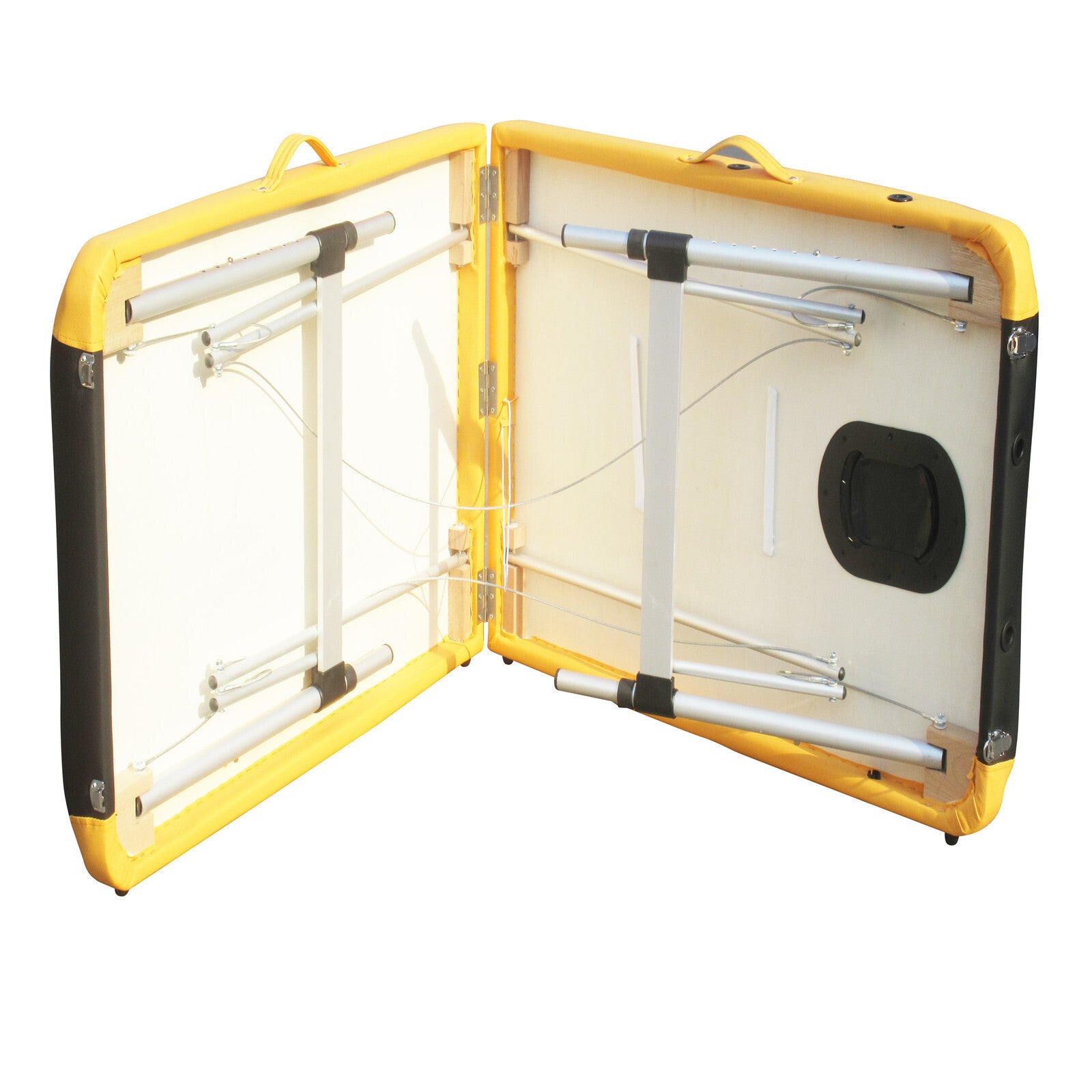 YES4HOMES 2 Fold Portable Aluminium Massage Table Massage Bed Beauty Therapy 5