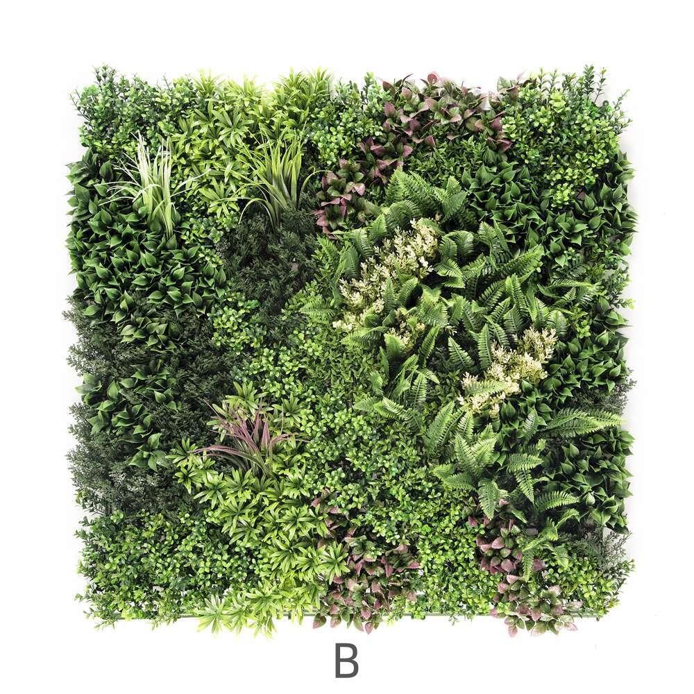 YES4HOMES 3 SQM Artificial Plant Wall Grass Panels Vertical Garden Foliage Tile Fence 1X1M 5