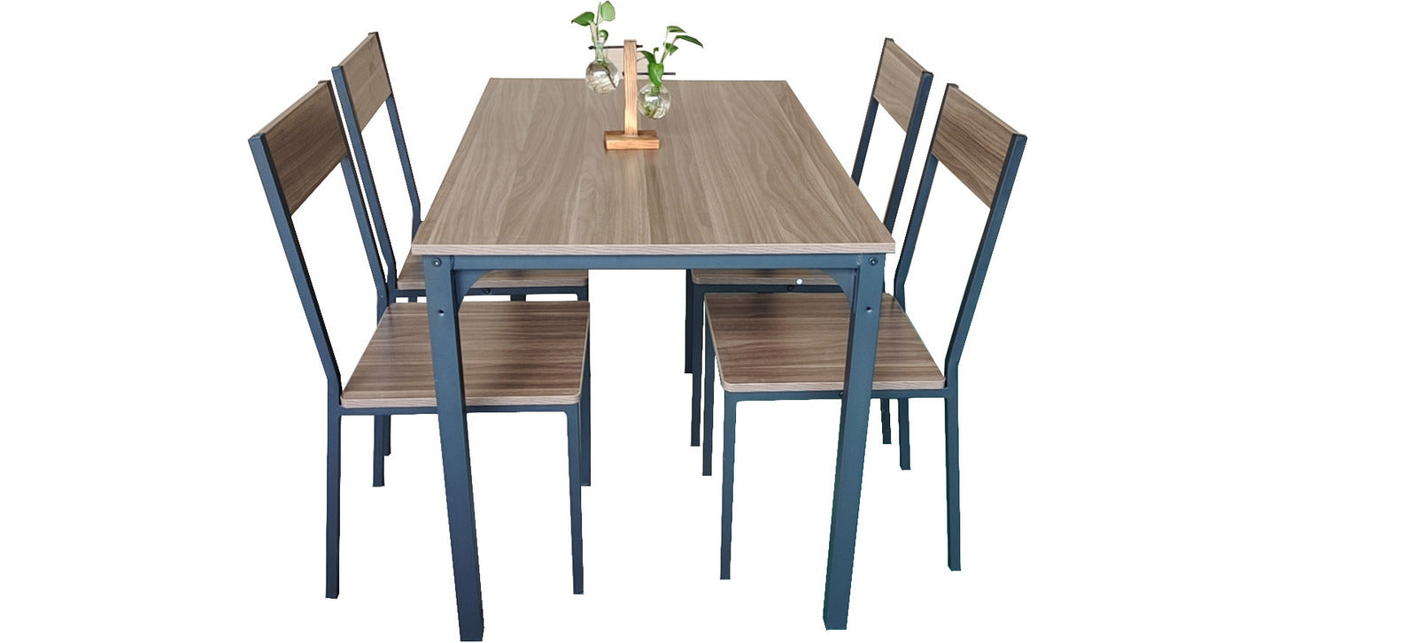 YES4HOMES 5 Piece Kitchen Dining Room Table and Chairs Set Furniture 3