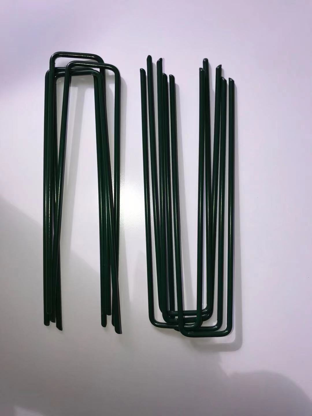 YES4HOMES 150 Synthetic Synthetic Grass Pins  Fake Lawn Turf Weed Mat Nails 3