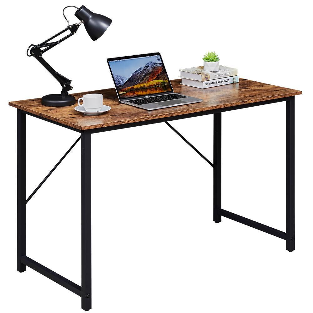 YES4HOMES Computer Desk, Sturdy Home Office Desk for Laptop, Modern Simple Style Writing Table, Multipurpose Workstation 5