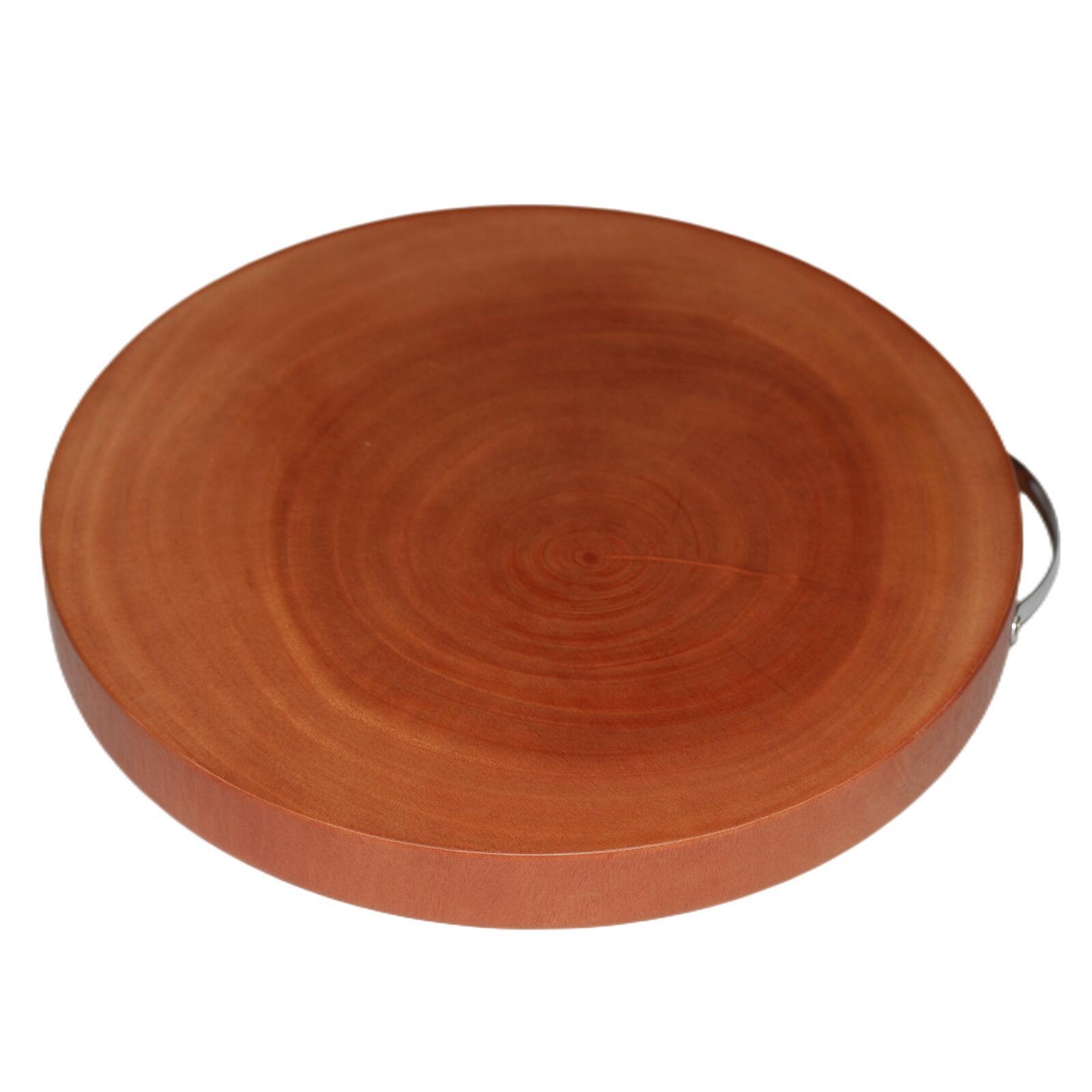 YES4HOMES 3 Natural Hardwood Hygienic Kitchen Cutting Wooden Chopping Board Round 4