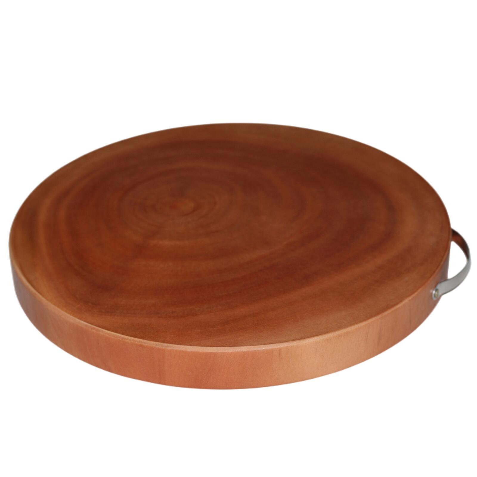 YES4HOMES 3 Natural Hardwood Hygienic Kitchen Cutting Wooden Chopping Board Round 5