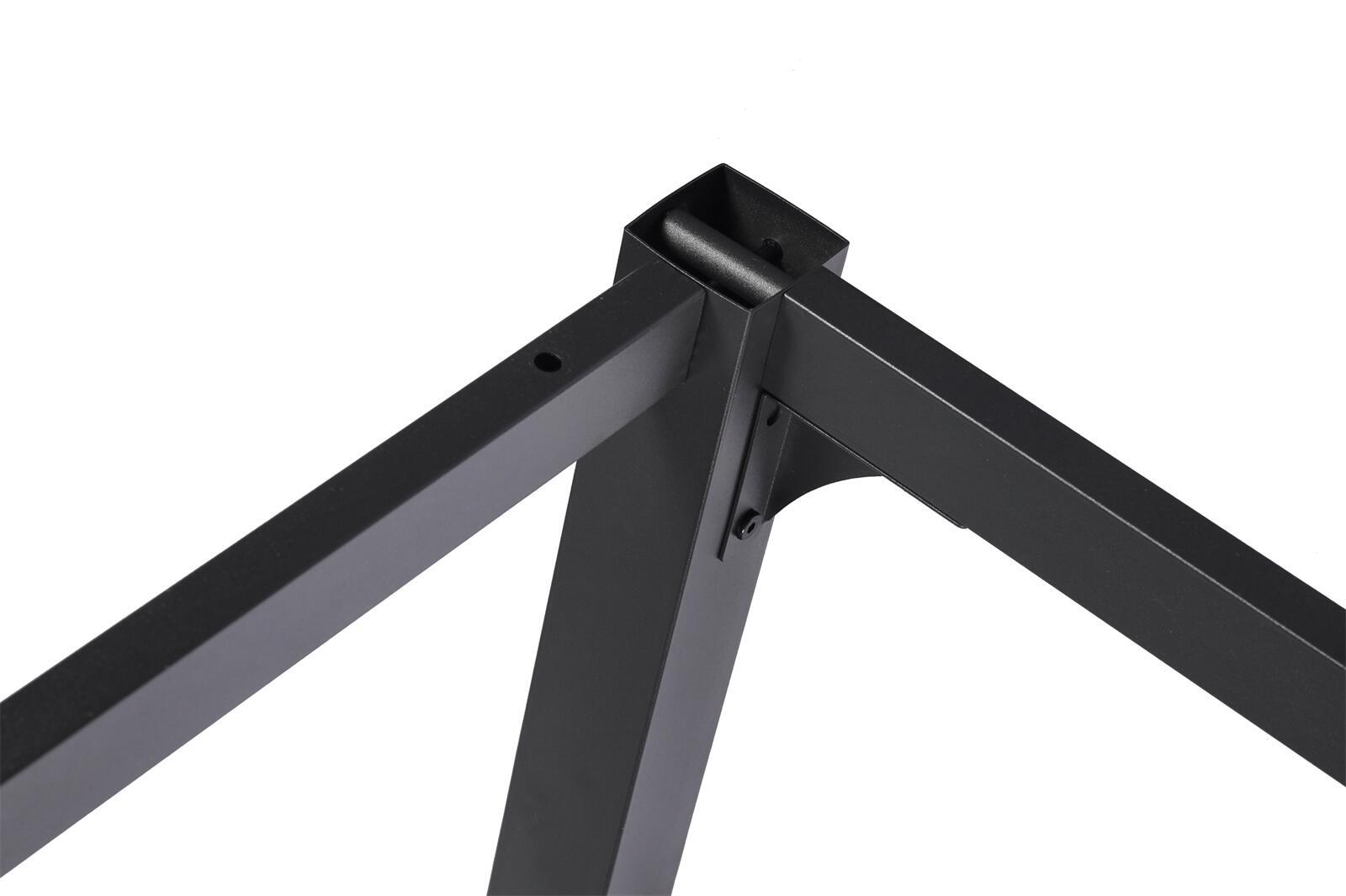 YES4HOMES Computer Desk, Sturdy Home Office Gaming Desk for Laptop, Meeting Writing Table, Multipurpose Workstation 4