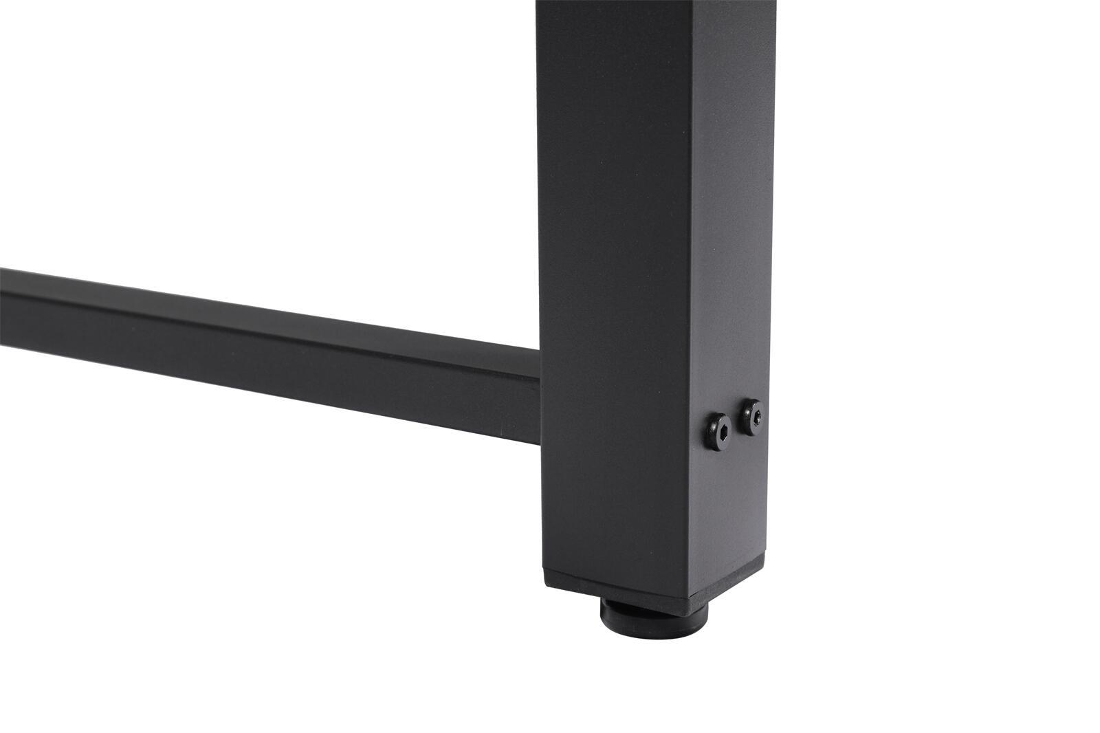 YES4HOMES Computer Desk, Sturdy Home Office Gaming Desk for Laptop, Meeting Writing Table, Multipurpose Workstation 5