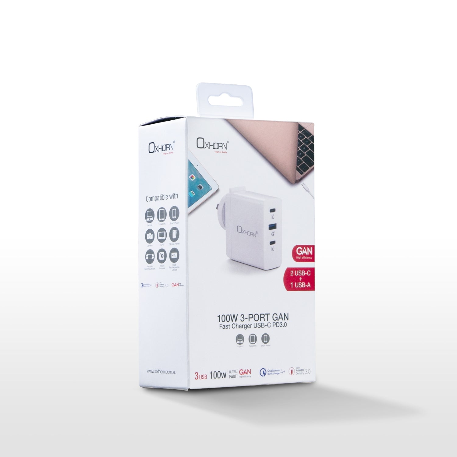 Oxhorn  Type C GaN Charger 100w 3