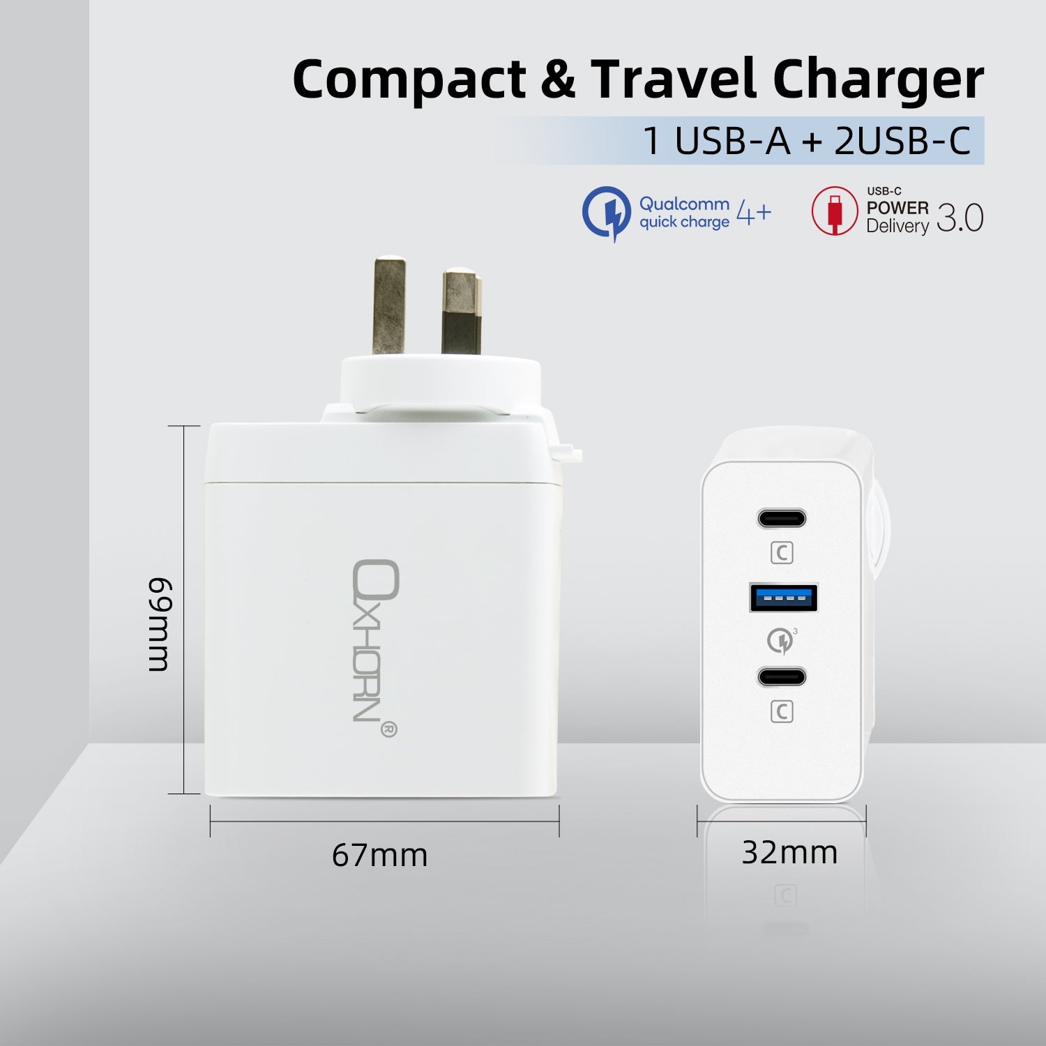 Oxhorn  Type C GaN Charger 100w 5