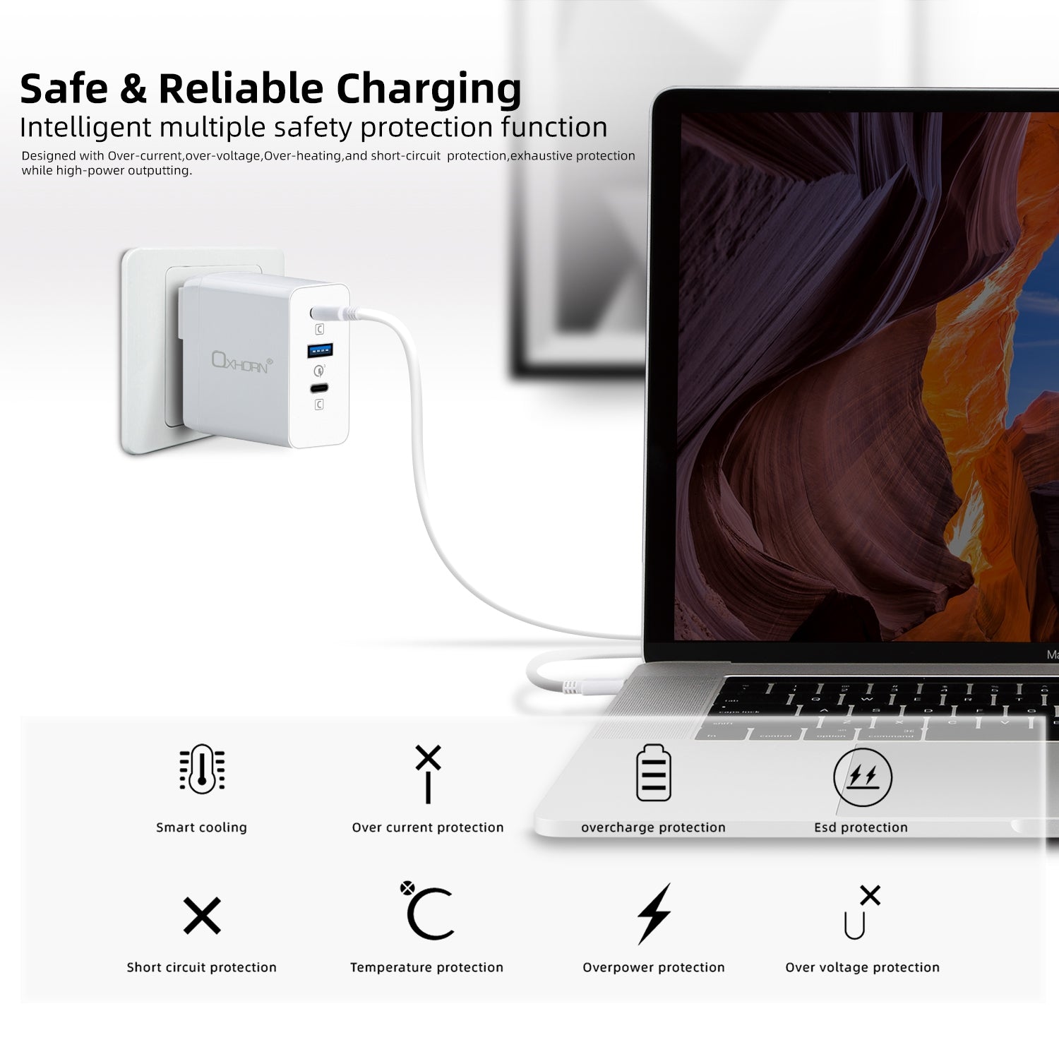 Oxhorn  Type C GaN Charger 100w 6