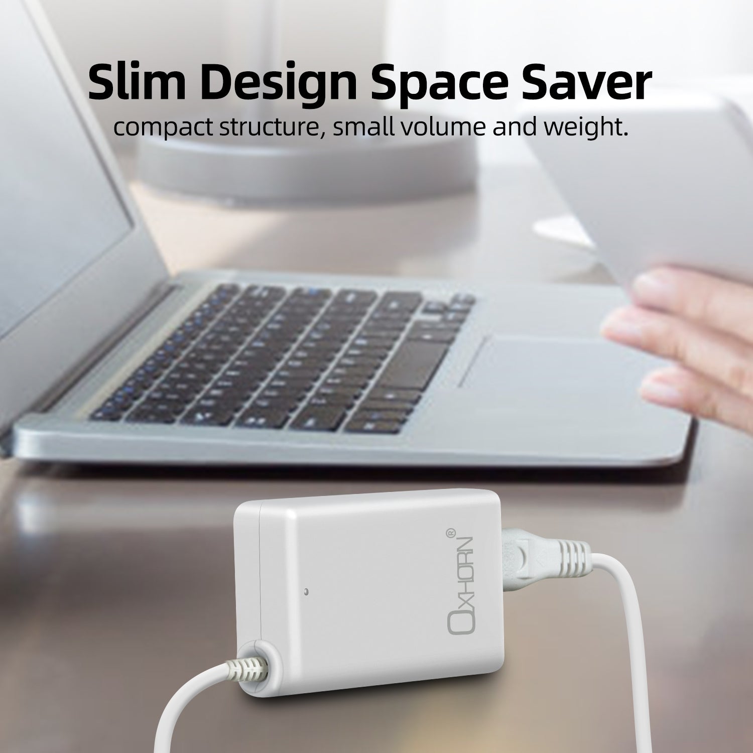 Oxhorn  Type C GaN Charger 65W White 3