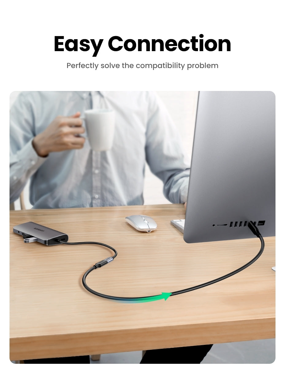UGREEN 10387 USB-C Extension Cable 1M 10