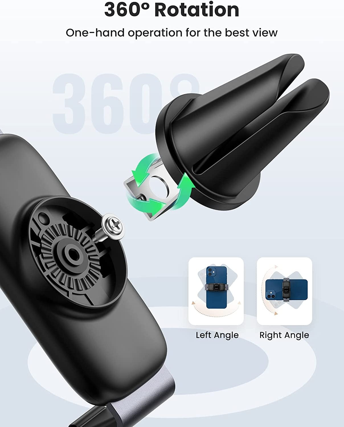 UGREEN 10422 Vehicle Air Vent Phone Holder 9