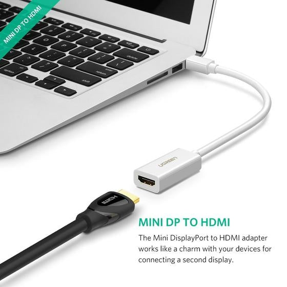 UGREEN 10461 Mini DP to HDMI Adapter Black 3