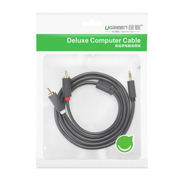 UGREEN 3.5mm male to 2RCA male cable 5M (10513) 3