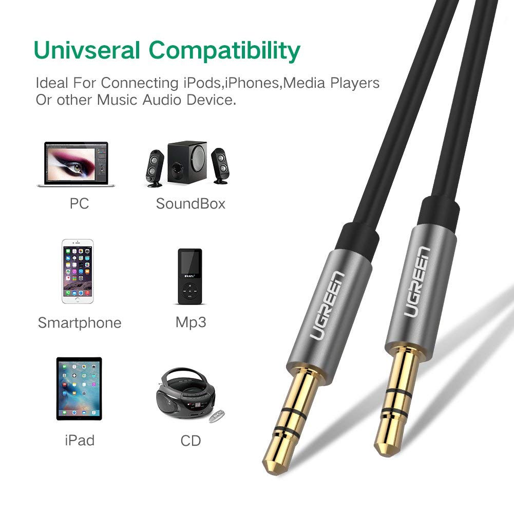 UGREEN 3.5mm male to 3.5mm male cable 5M (10737) 4