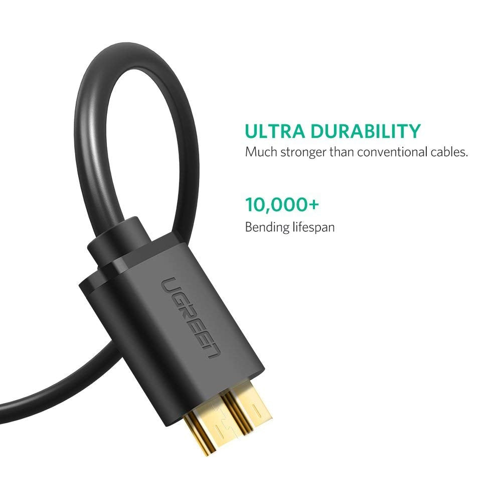 UGREEN USB 3.0 A Male to Micro USB 3.0 Male Cable 1m (Black) 10841 3