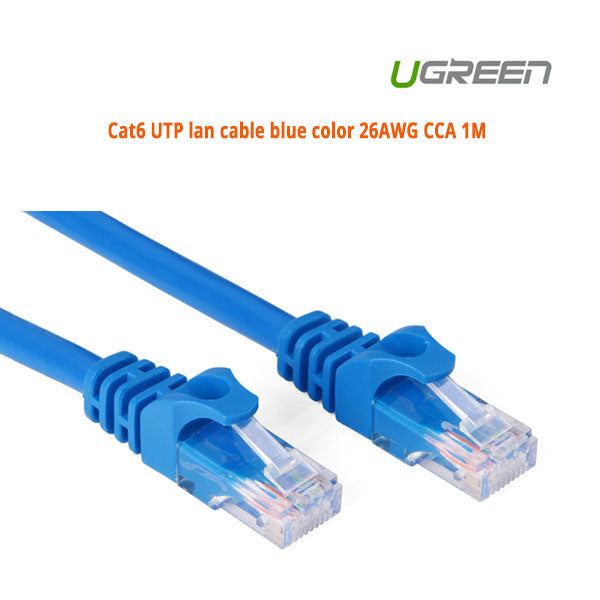 UGREEN Cat6 UTP blue color 26AWG CCA LAN Cable 15M (11207) 5
