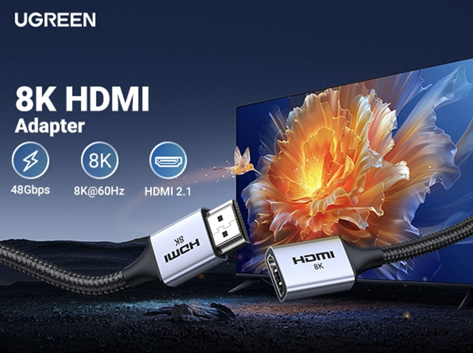 UGREEN 15518 8K HDMI Extension Cable 15CM 4