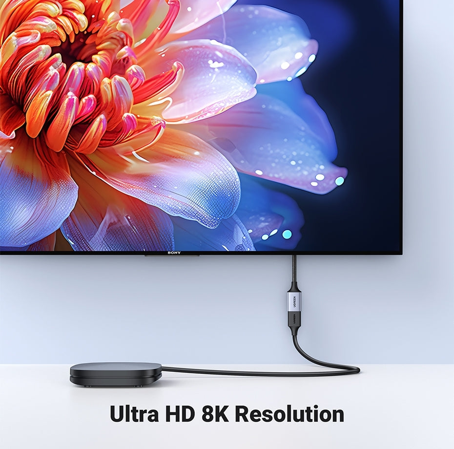 UGREEN 15518 8K HDMI Extension Cable 15CM 6