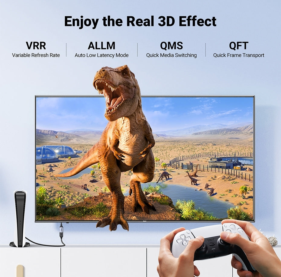 UGREEN 15518 8K HDMI Extension Cable 15CM 8