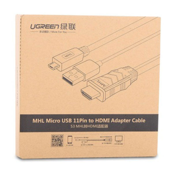 UGREEN MHL Micro USB 11 Pin to HDMI Adater Cable 2M (20139) 3