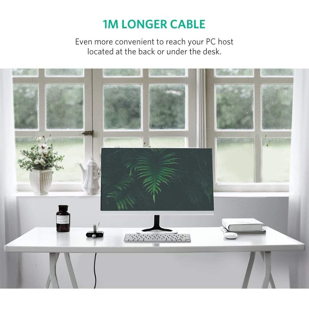 UGREEN USB 3.0 4 Ports Hub Black 50CM (20290) 5
