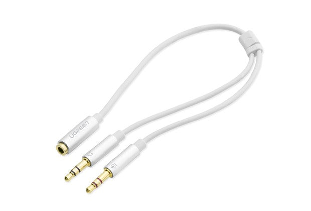 UGREEN 3.5mm Female to 2mm male audio cable - White (20897) 3