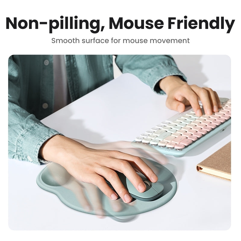 UGREEN 25243 Ergonomic Mouse Pad with Wrist Rest Green 5