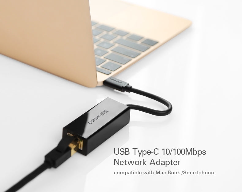 UGREEN 30287 USB-C 10/100Mbps Ethernet Adapter 5