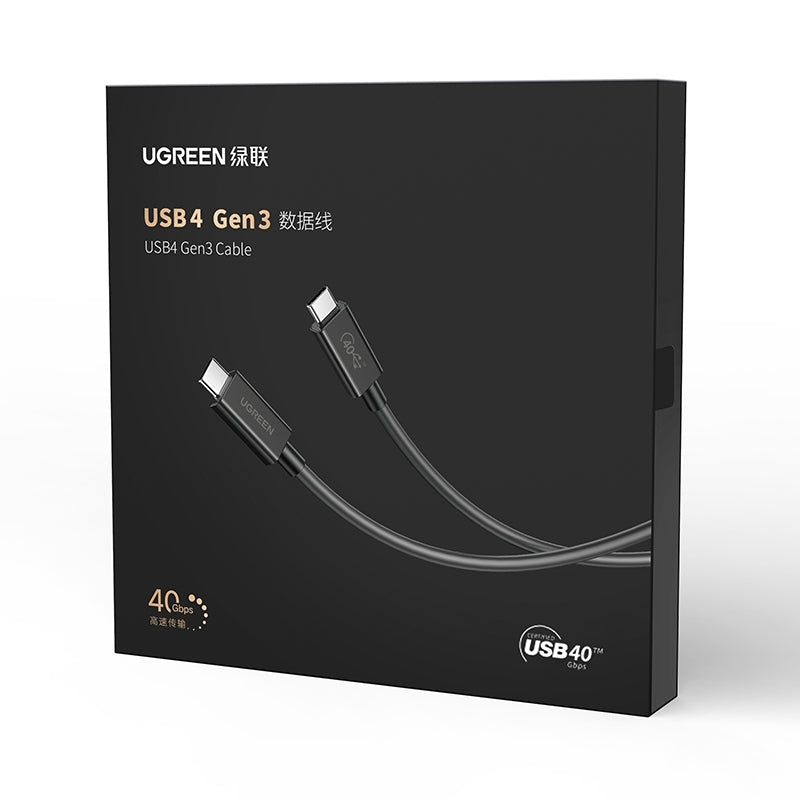 UGREEN 30691 Type-C USB4 Gen3 Cable 0.8M 4