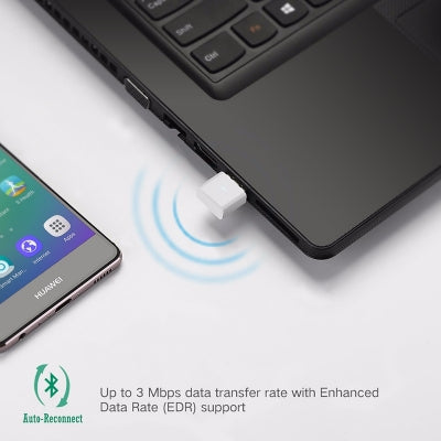 UGREEN USB Bluetooth 4.0 Adapter - White (30723) 4