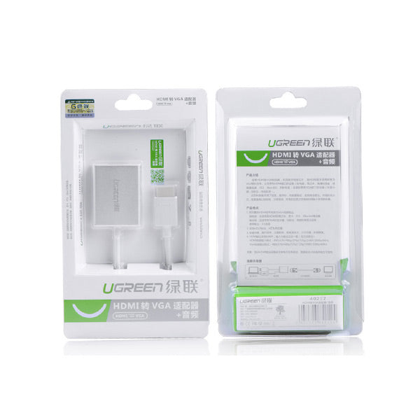 UGREEN HDMI to VGA & 3.5MM Audio / Mirco USB converter (40212) 3
