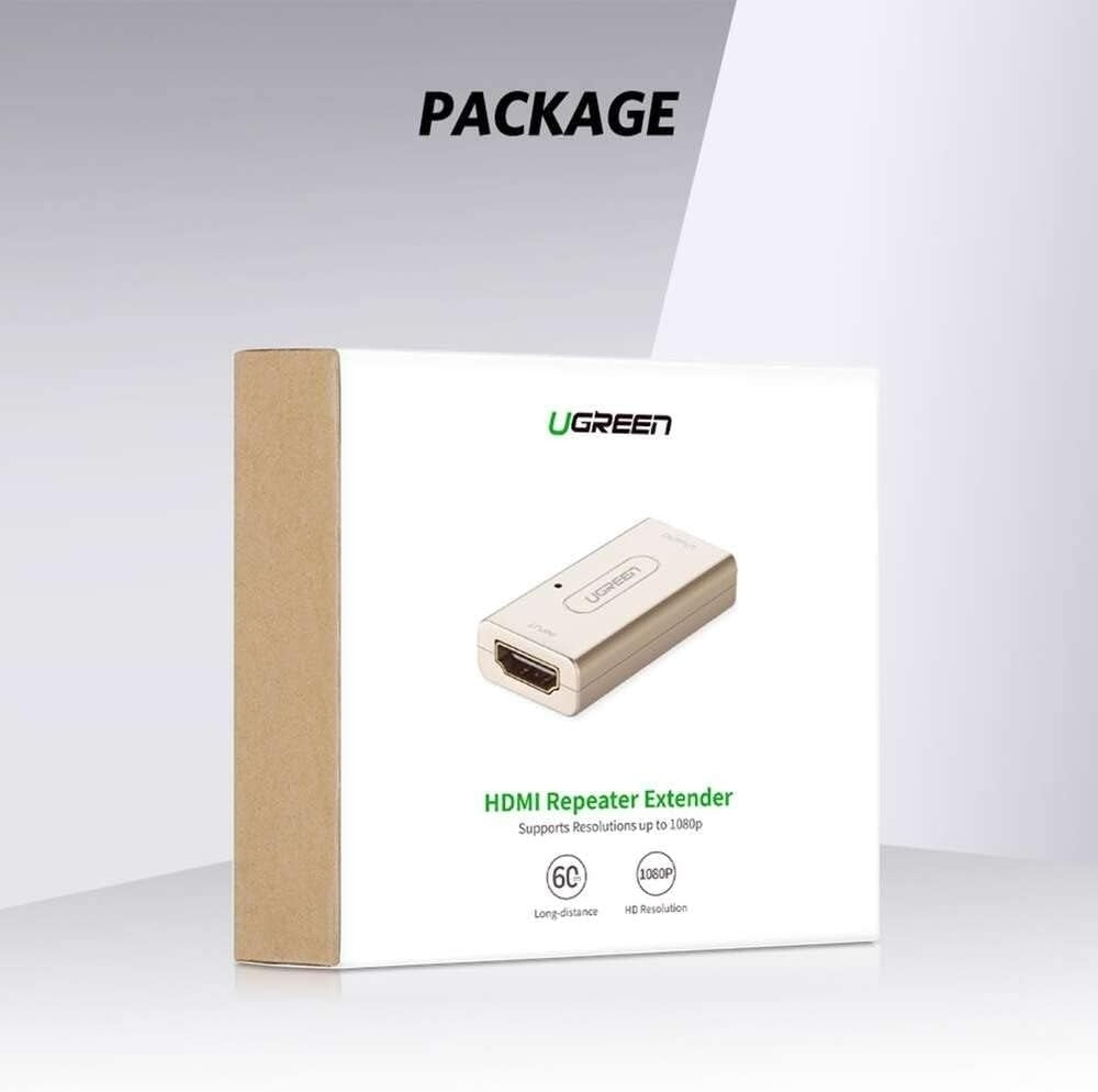 UGREEN 40265 HDMI Extender Signal Booster Active HDMI to HDMI Connector 8