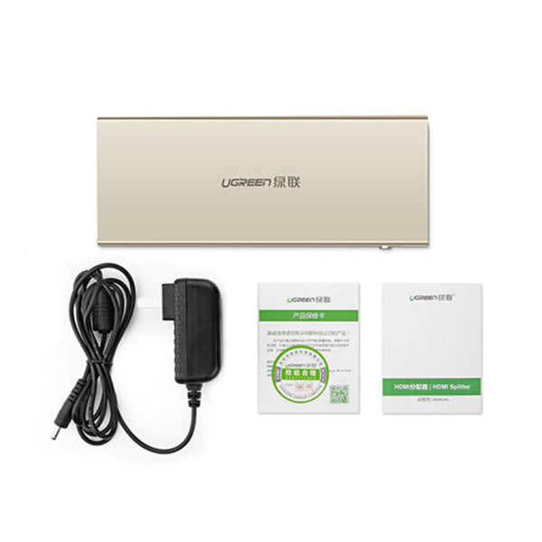 UGREEN HDMI 1 x 4 Amplifier Splitter Zinc Alloy (40277) 3