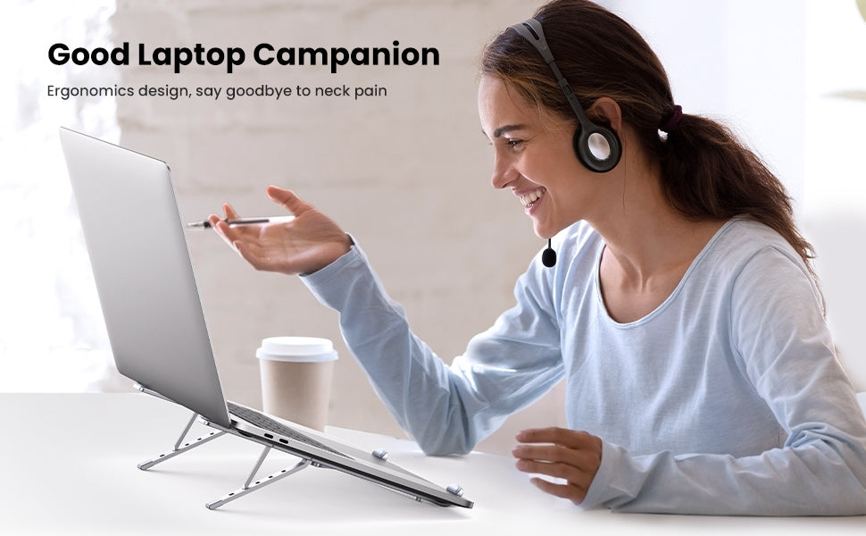 UGREEN 40289 Foldable Laptop Stand (Silver) 7