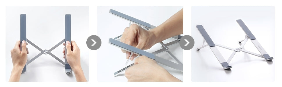 UGREEN 40289 Foldable Laptop Stand (Silver) 5