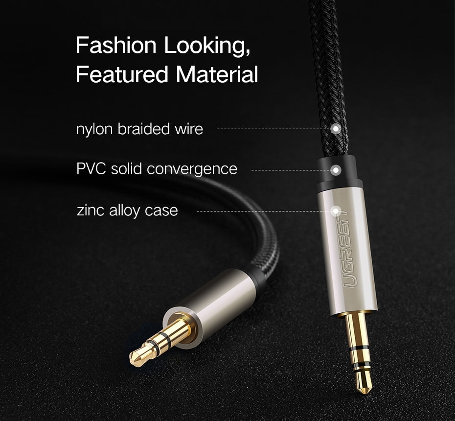 UGREEN 40788 Premium 3.5mm Male to 3.5mm Male Cable 20M 3