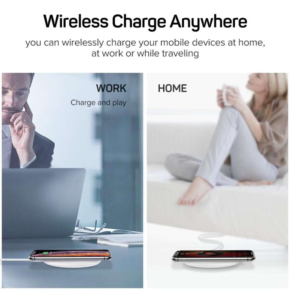 UGREEN QI Wireless charger White 60112 4