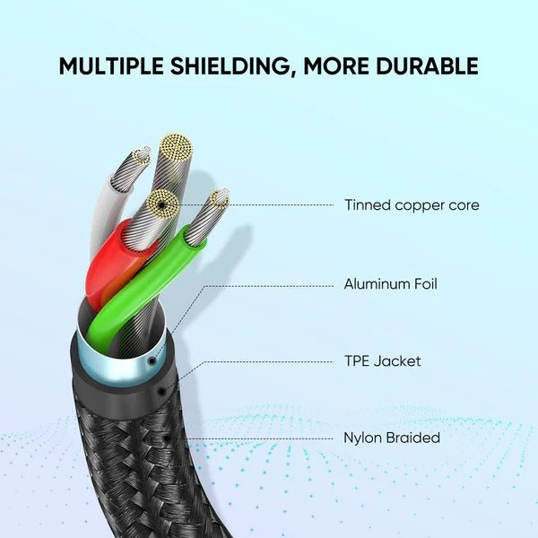 UGREEN 60128 UGREEN USB A to C Quick Charging Cable 2M 6
