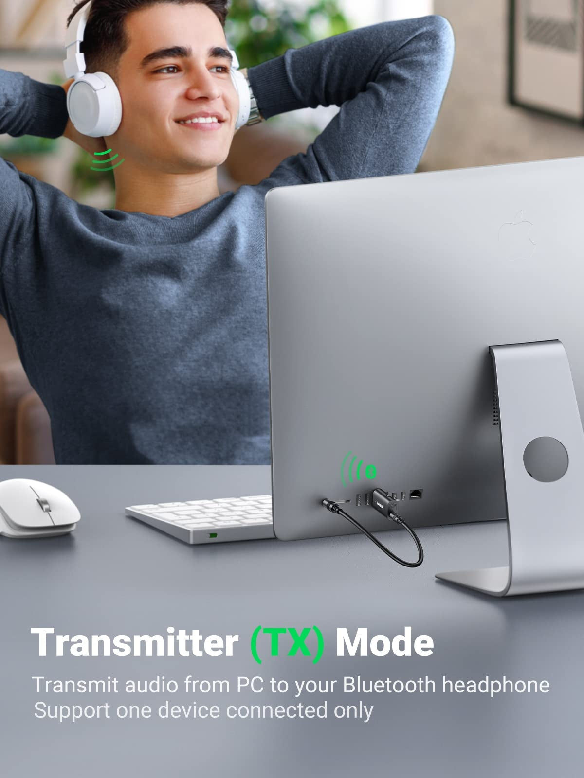 UGREEN 60300 Bluetooth 5.1 Transmitter Receiver 5