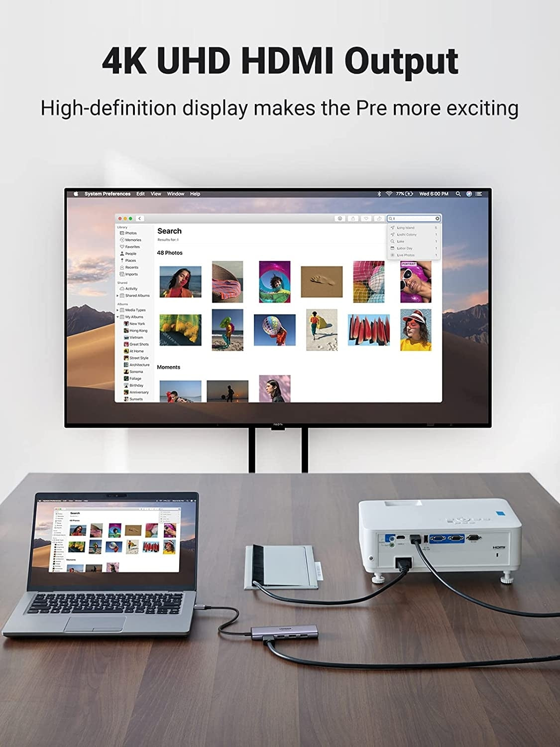 UGREEN 60383 Premium 6-in-1 USB-C Hub 3