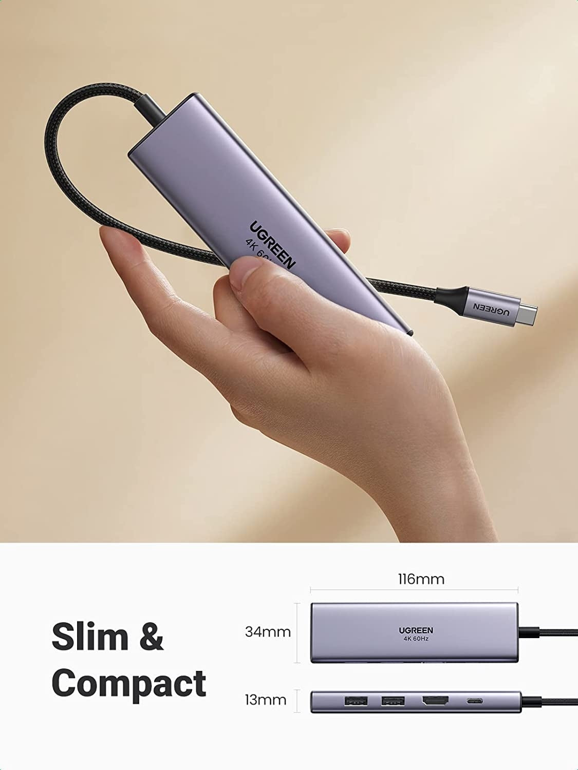 UGREEN 60383 Premium 6-in-1 USB-C Hub 7