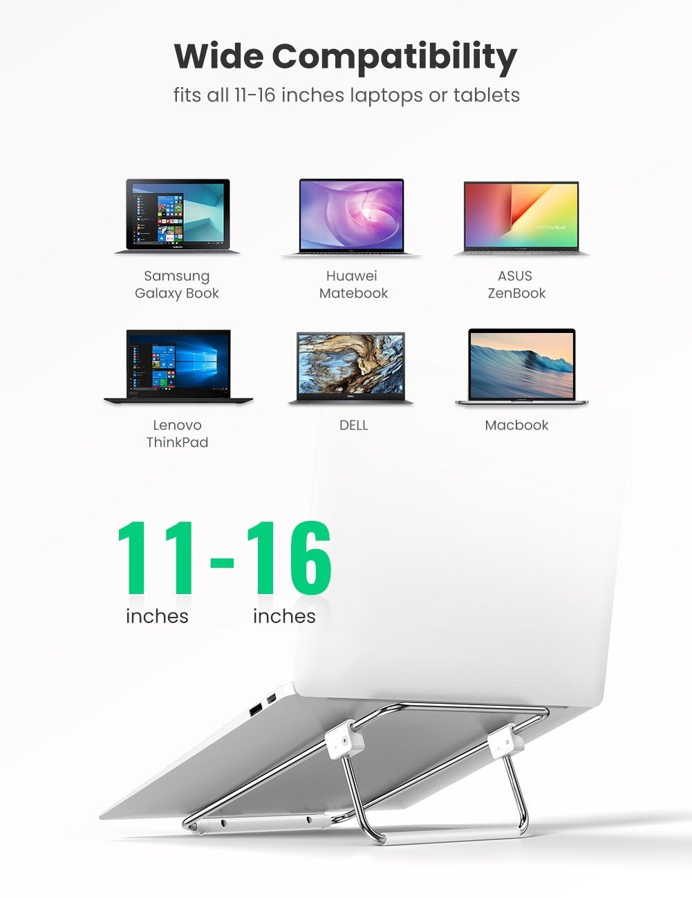UGREEN 80348 Adjustable Laptop Desk Stand 4