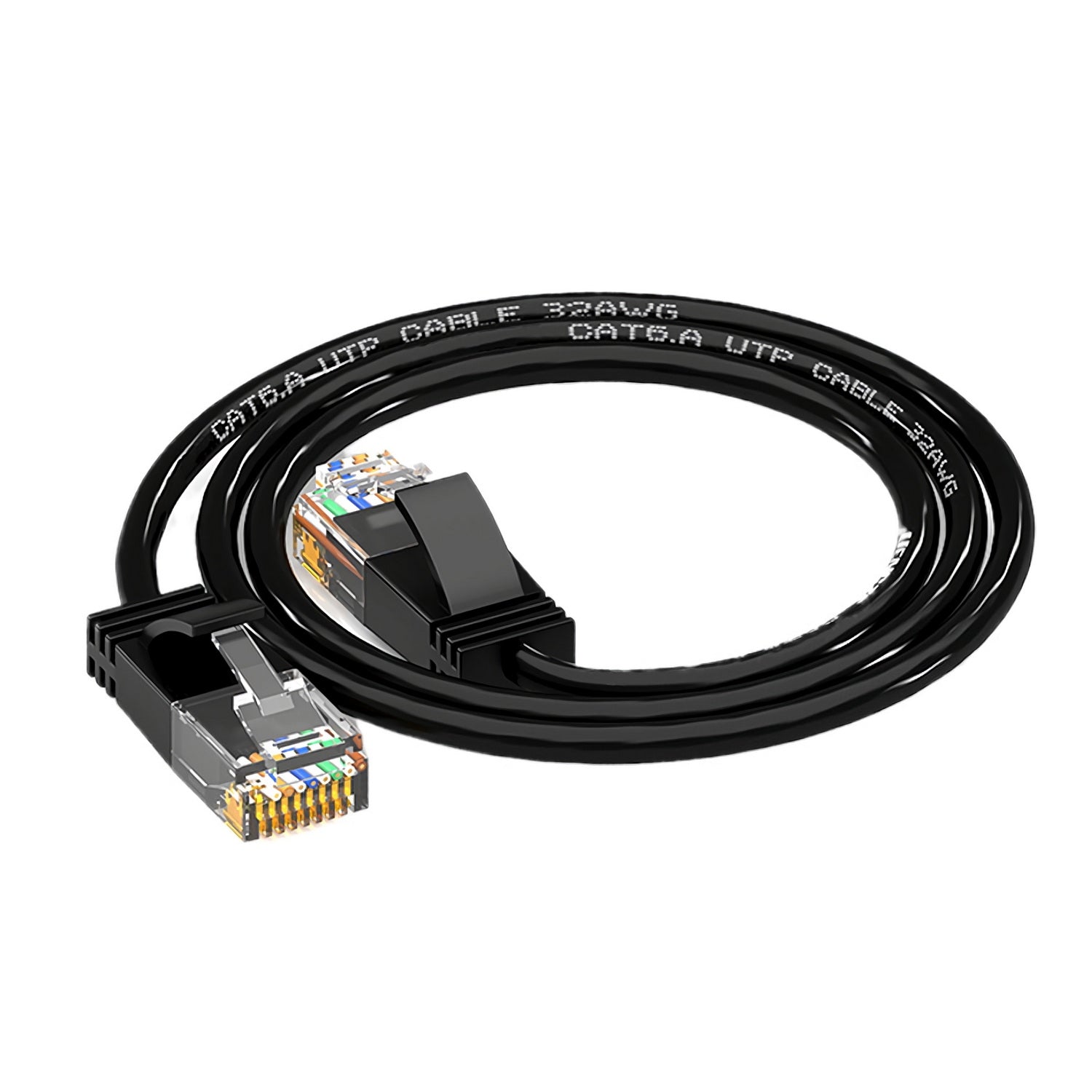 Simplecom CAE605 Ultra Slim Flexible Cat6A UTP Ethernet Cable 10Gbps 0.5M 4
