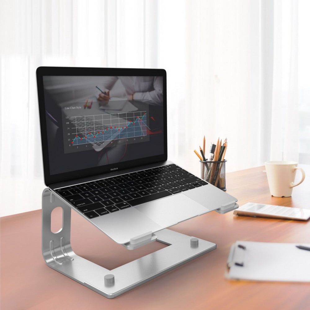 Simplecom CL510 Ergonomic Aluminium Cooling Stand Elevator for Laptop MacBook 3