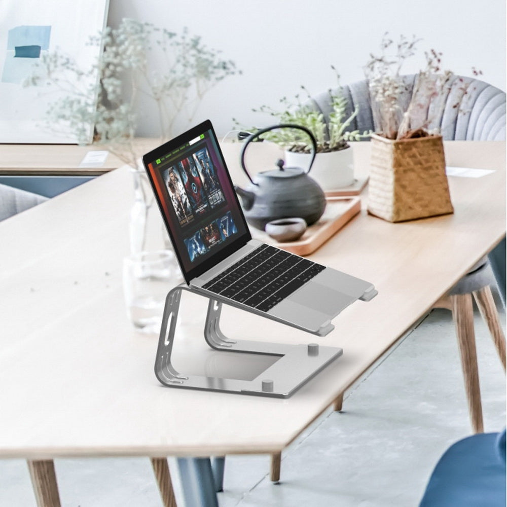 Simplecom CL510 Ergonomic Aluminium Cooling Stand Elevator for Laptop MacBook 4