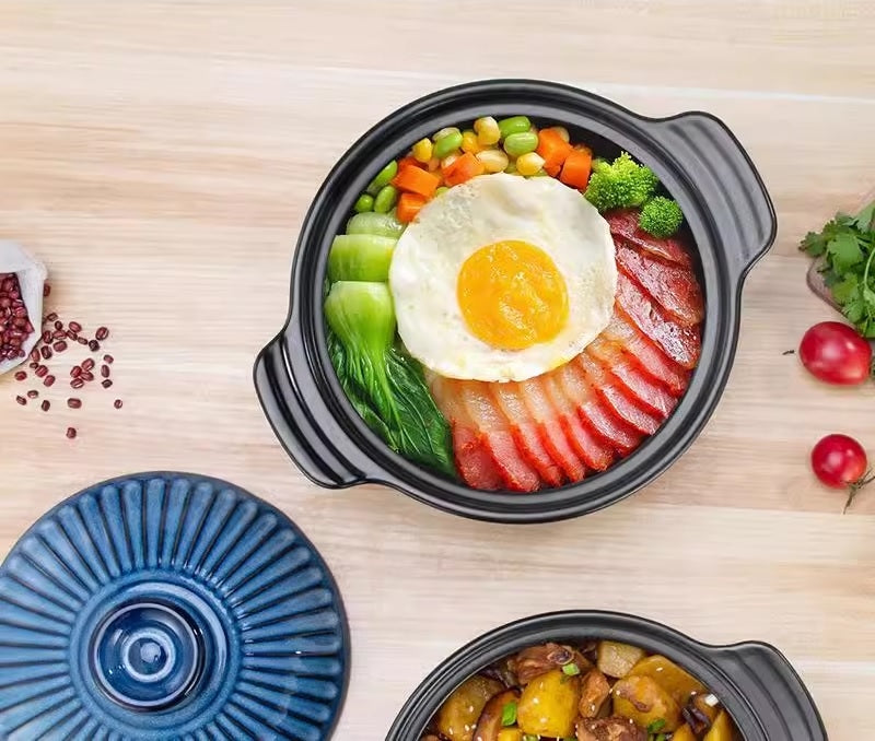 Color King Casserole with Lid Blue (1600ML) 3