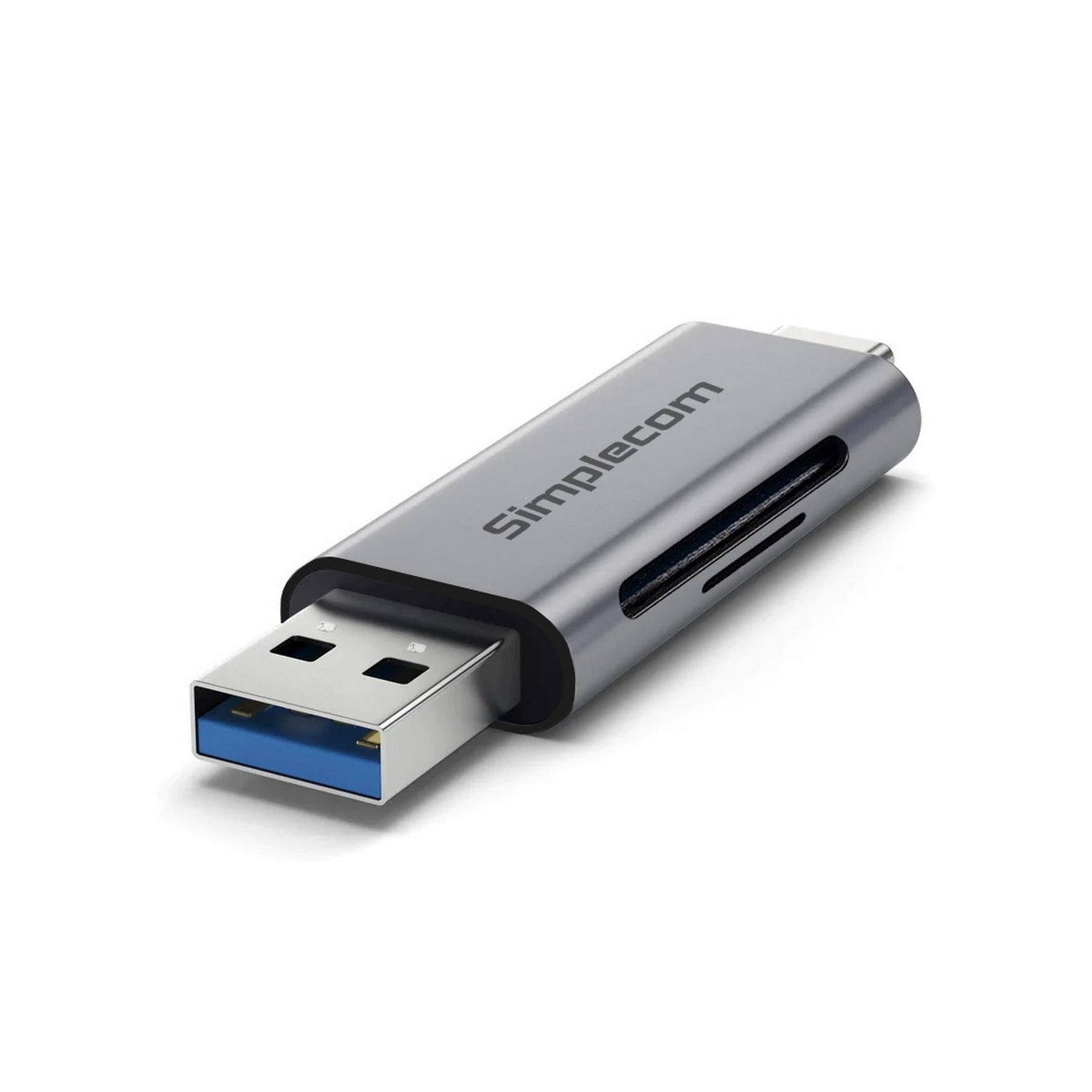 Simplecom CR402 SuperSpeed USB-C and USB-A SD/MicroSD Card Reader USB 3.2 Gen 1 (USB 3.0) 3