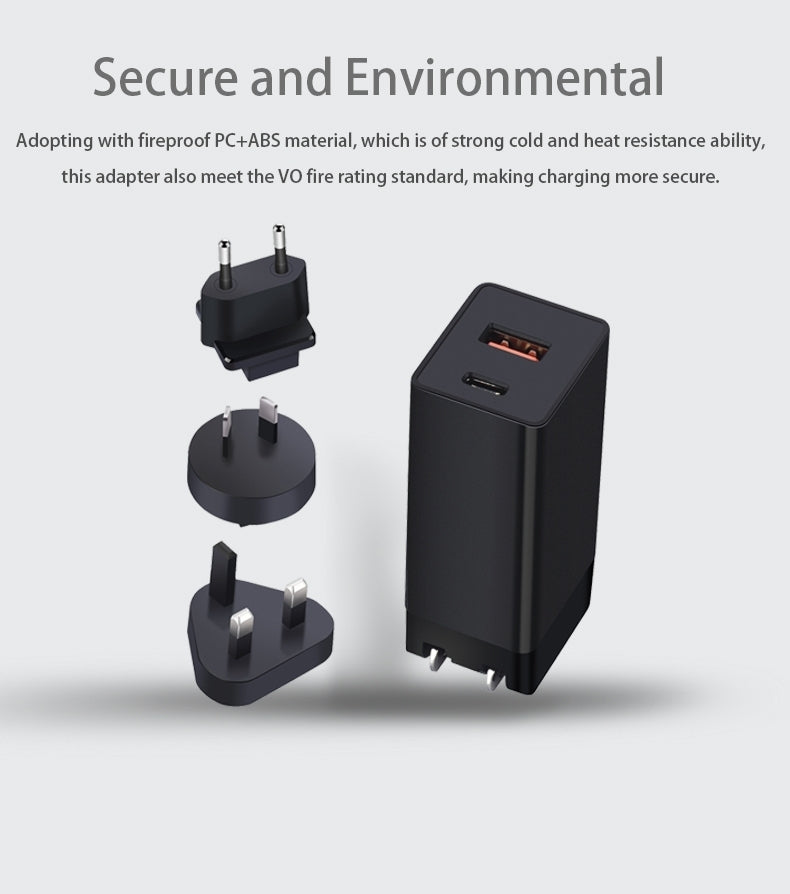 BDI PD65AC GaN 65W USB-C PD Quick Charger 3