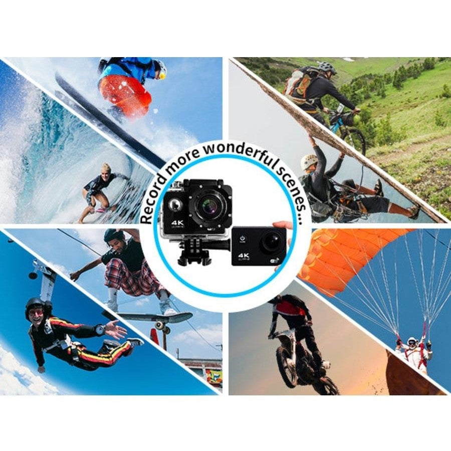 BDI New Action Camera 4K wifi sports DV Cam Blue 6