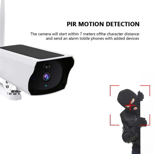 BDI Y4P Security WiFi Camera with Solar & Battery 4